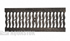 Решетка чугунная РЧК Norma DN100 D400 «Косичка»